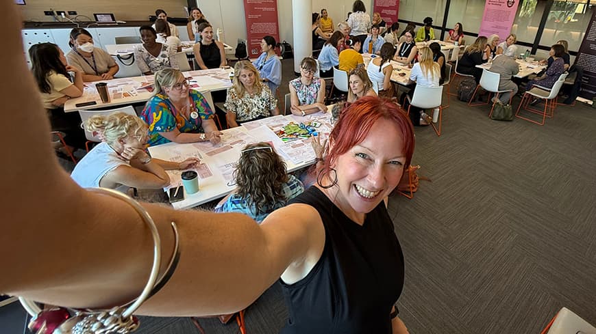 Professor Narelle Lemon.