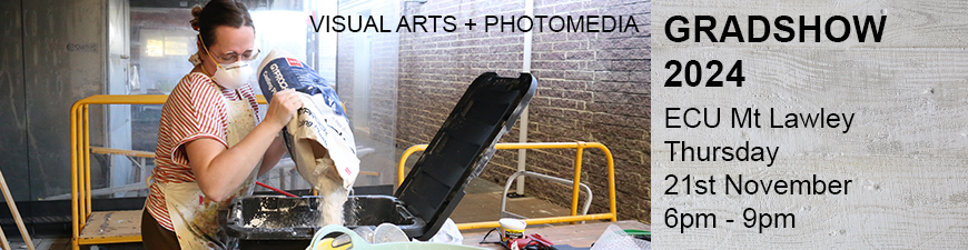 ECU's School of Arts and Humanities 2024 Visual Arts and Photomedia Graduate Exhibition