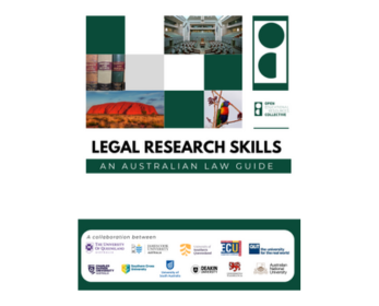 Legal Research Skills: An Australian Law Guide Book Cover