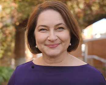 Andrea Burns at ECU's School of Arts and Humanities