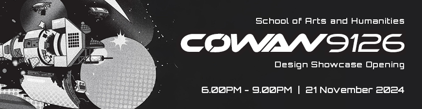 ECU School of Arts and Humanities 2024 Design student showcase