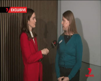 Scams and Scones at the City of Joondalup Library - Channel 7 Interview 
