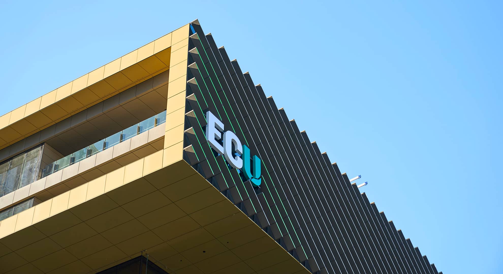 Building with signage