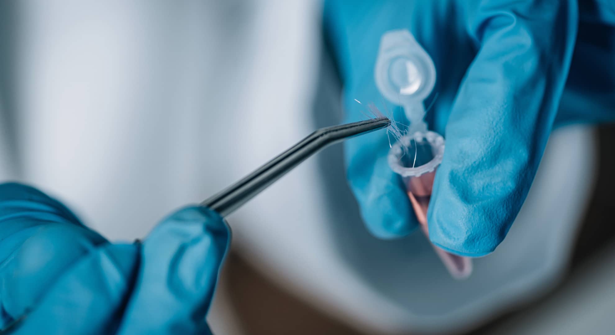 Forensic science in lab