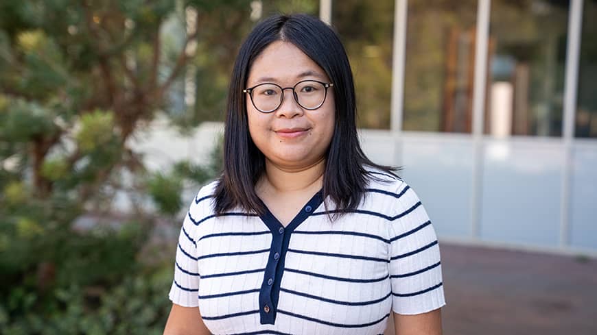 ECU PhD candidate Yu Huang.