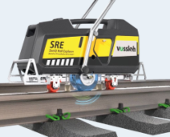 © Vossloh Rail Services – Structure of the SoniQ Rail Explorer for the mobile rail inspection with ultrasound (Source: Vossloh Rail Services).