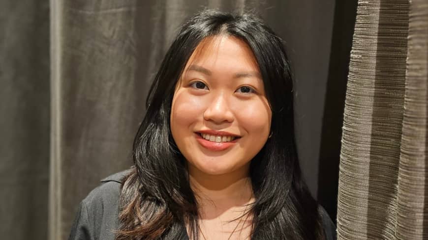 Young woman facing camera