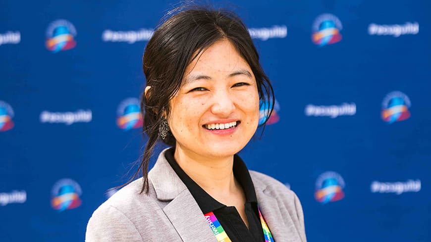 Young university student