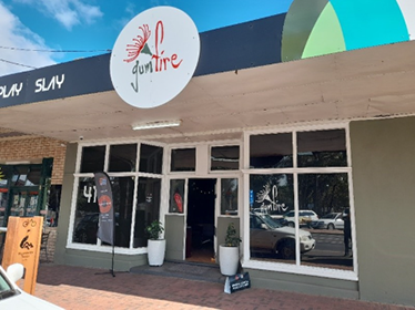 Front of Black Diamond Lodge